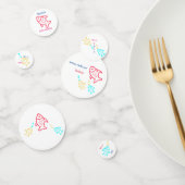 魚のテーブル コンフェッティ (グループ)