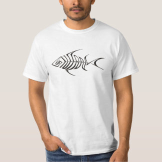 魚のデザインのTシャツ Tシャツ