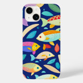 魚のデザインiPhoneケース Case-Mate iPhoneケース (裏面)