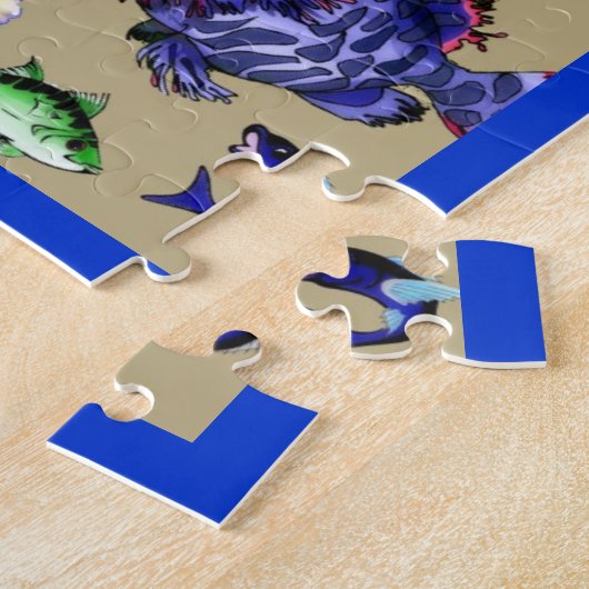 魚のパズル ジグソーパズル (側面)