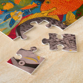 魚のパズル ジグソーパズル (側面)