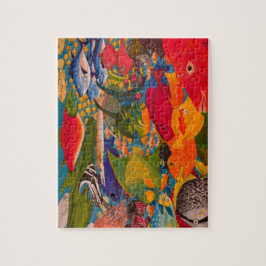 魚のパズル ジグソーパズル (縦)