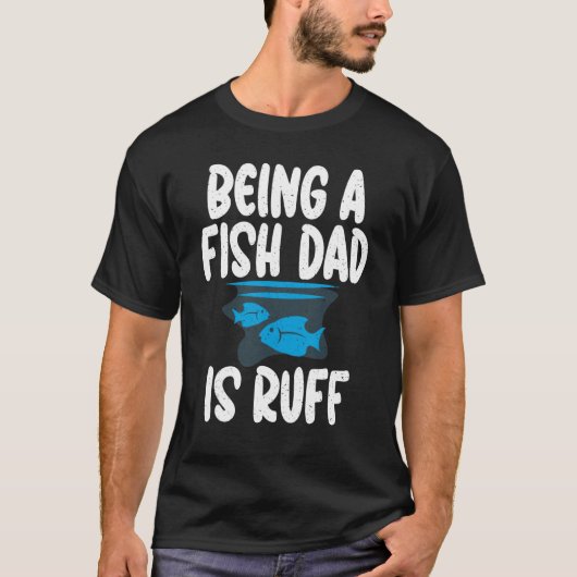 魚のパパとは魚のパパ Tシャツ (正面)