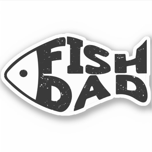 魚のパパ シール (正面)