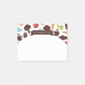 魚のパンノキの野菜食糧シェフのケータリング ポストイット (正面)