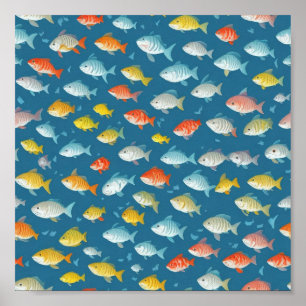 魚のパーティー ポスター