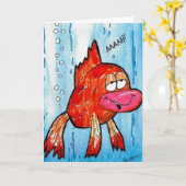 魚のファートは良いカードを取得 カード (黄色い花)