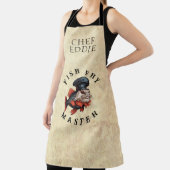 魚のフライのマスターNAME エプロン (インサイチュ)