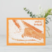 魚のフライをビーチパーティー 招待状 (スタンド正面)