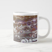 魚のフライ – マグカップ用に設計されたアクリルの注。 ジャンボコーヒーマグカップ (右)