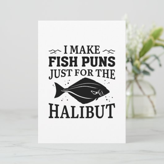 魚のフンを張るのはハリのためだけだ サンキューカード (スタンド正面)