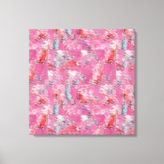 魚のプール キャンバスプリント (正面)