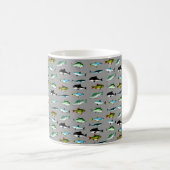 魚のペアカップ コーヒーマグカップ (正面右)