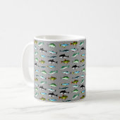 魚のペアカップ コーヒーマグカップ (正面左)