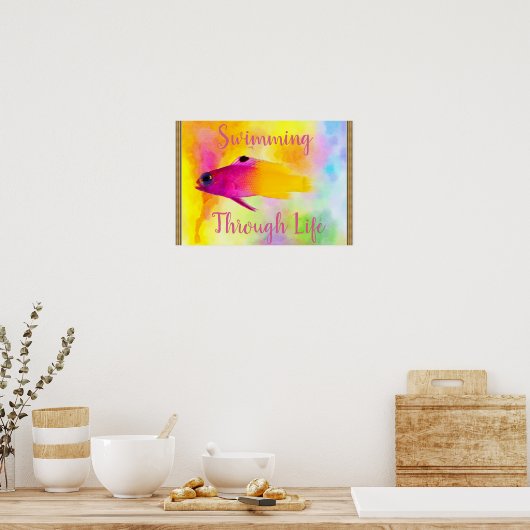魚のポスター ポスター (キッチン)