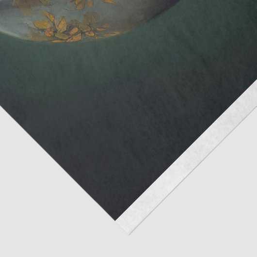 魚のポートレートスーツとハット1デコページ紙 薄葉紙 (詳細)