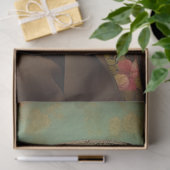 魚のポートレートスーツとハット3デコペ紙 薄葉紙 (ギフト)