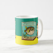 魚のマグ コーヒーマグカップ (正面右)