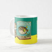 魚のマグ コーヒーマグカップ (正面左)