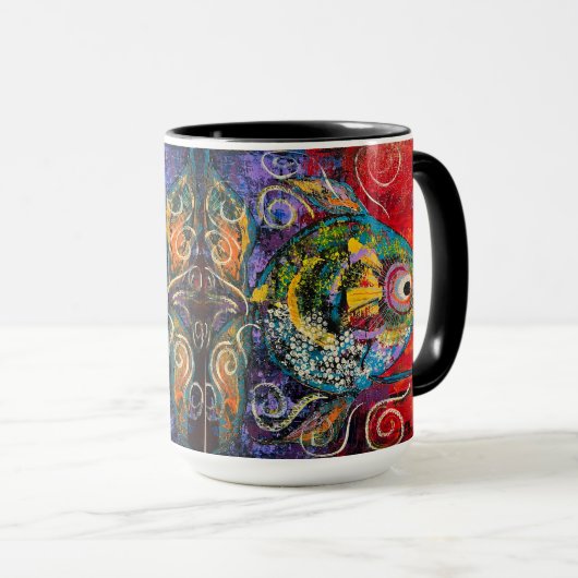 魚のマグ マグカップ (正面右)