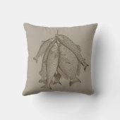 魚の一連 クッション (裏面)