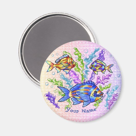 魚の三徴 マグネット (正面/裏面)