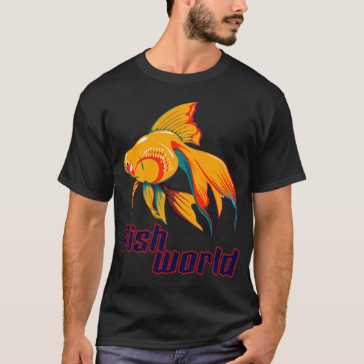 魚の世界 Tシャツ (正面)