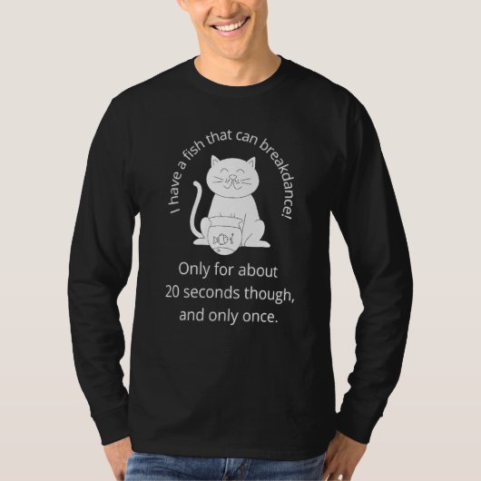 魚の乱獲 Tシャツ (正面)