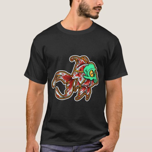 魚の予兆 Tシャツ (正面)