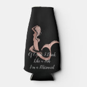 魚の人魚のように飲むバラ金ゴールドクールボトル ボトルクーラー (正面)