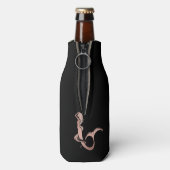 魚の人魚のように飲むバラ金ゴールドクールボトル ボトルクーラー (ボトル裏面)