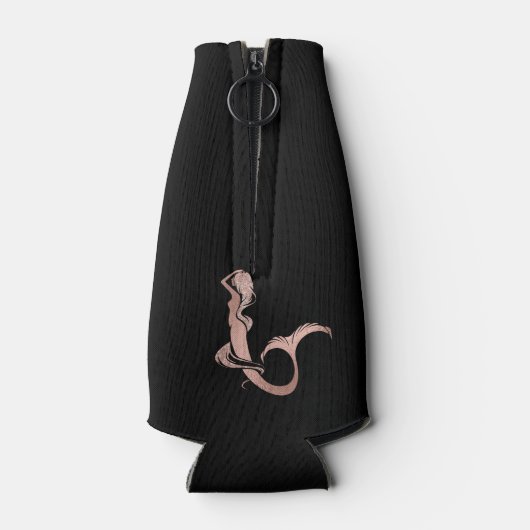 魚の人魚のように飲むバラ金ゴールドクールボトル ボトルクーラー (裏面)