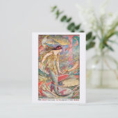 魚の人魚の女王 ポストカード (スタンド正面)