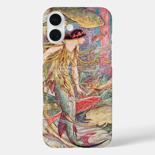 魚の人魚の女王 Case-Mate iPhoneケース (裏面)