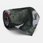 魚の人魚の蝶花の豆電球のタイ ネクタイ (ロール)