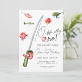 魚の仲間に1歳の誕生日 招待状 (スタンド正面)