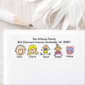 魚の住所 シール (インサイチュ)