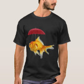 魚の傘 Tシャツ (正面)