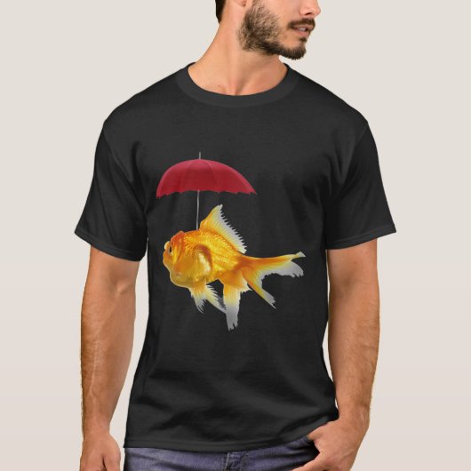 魚の傘 Tシャツ (正面)
