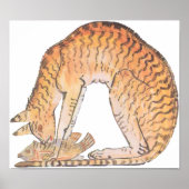 魚の入った猫 ポスター (正面)