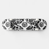 「魚の円盤」抽象芸術 スケートボード (横)