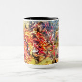 魚の写真とマグカップ マグカップ (中央)