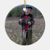 魚の写真の記録 セラミックオーナメント (正面)