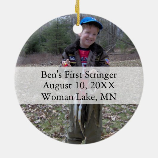 魚の写真の記録 セラミックオーナメント (裏面)