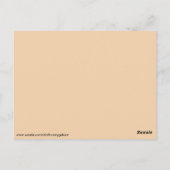 魚の包み葉書 ポストカード (裏面)