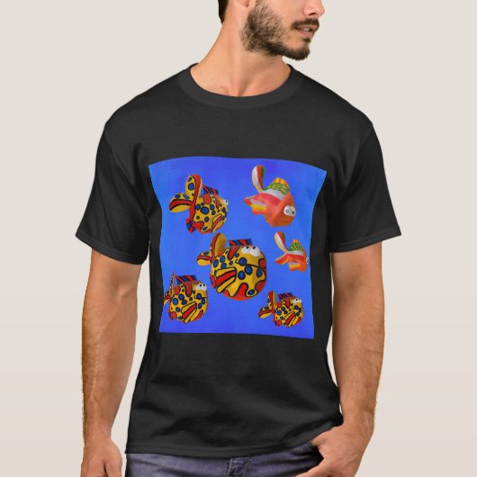 魚の友達 Tシャツ (正面)