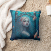 魚の可愛い装飾用クッション クッション (ブランケット)