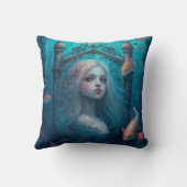 魚の可愛い装飾用クッション クッション (裏面)