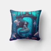 魚の可愛い装飾用クッション クッション (裏面)