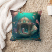 魚の可愛い装飾用クッション クッション (ブランケット)